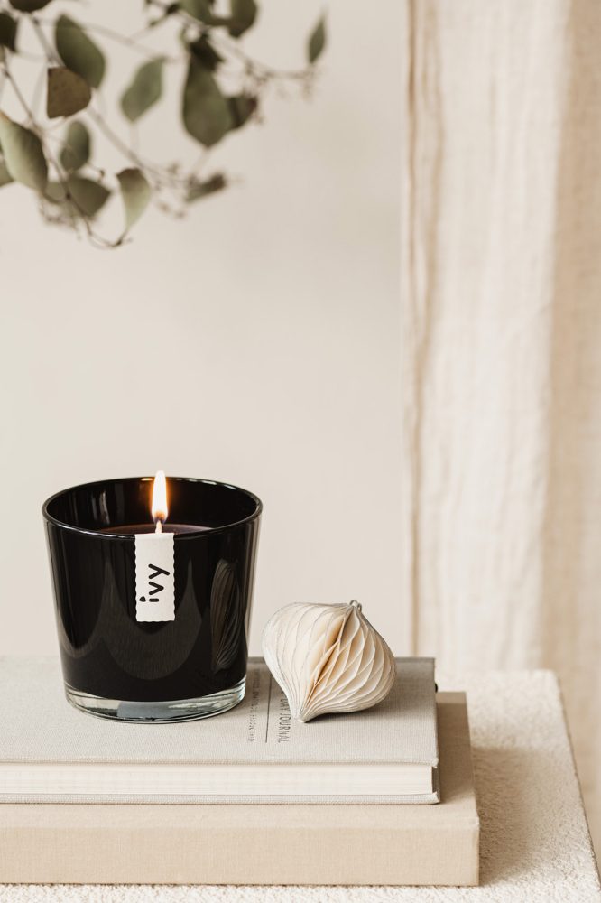 IVY cashmere geurkaars